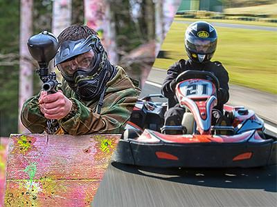 Archery, Outdoor Karting, Paintball & Tomahawks