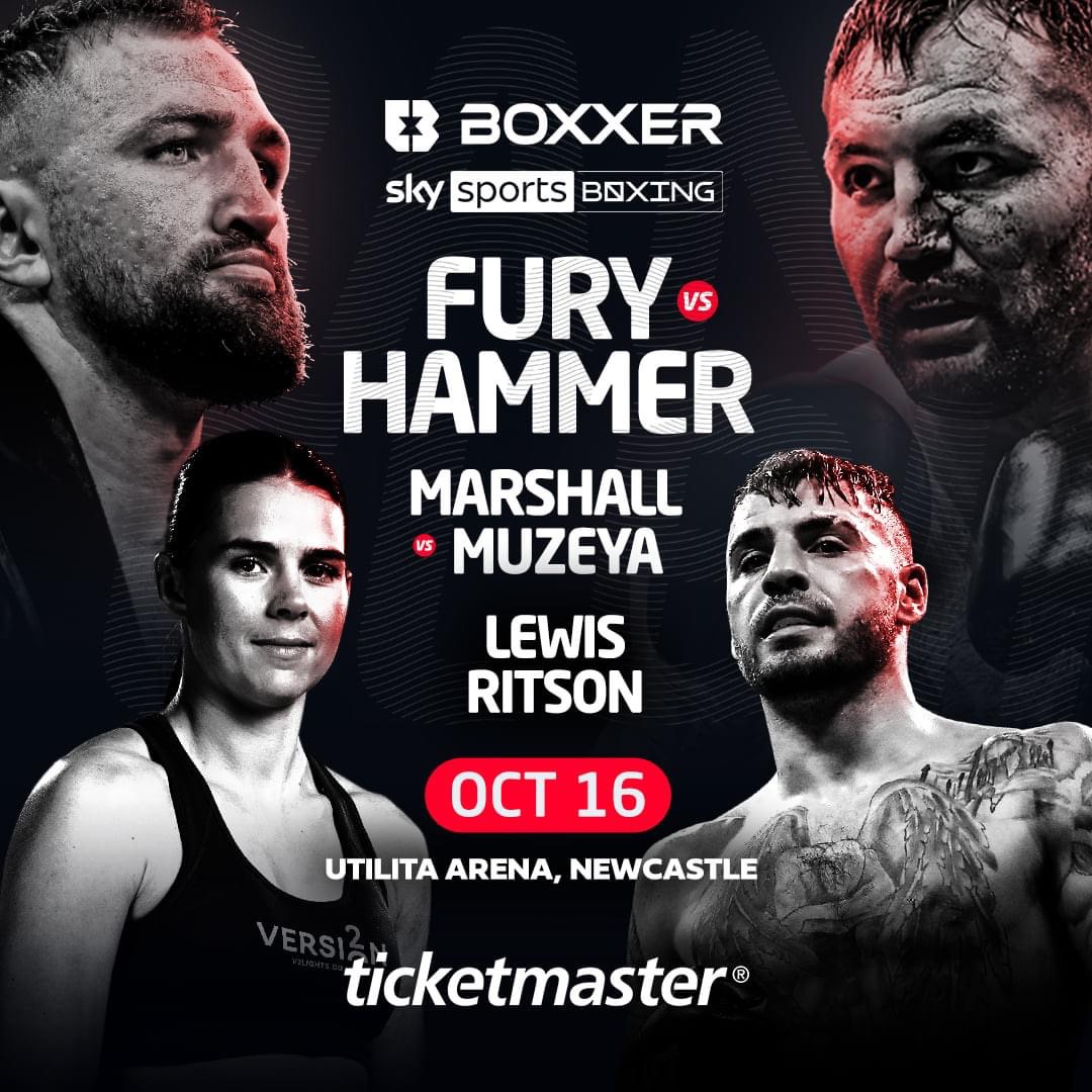 Boxxer at Utilita Arena in Newcastle upon Tyne