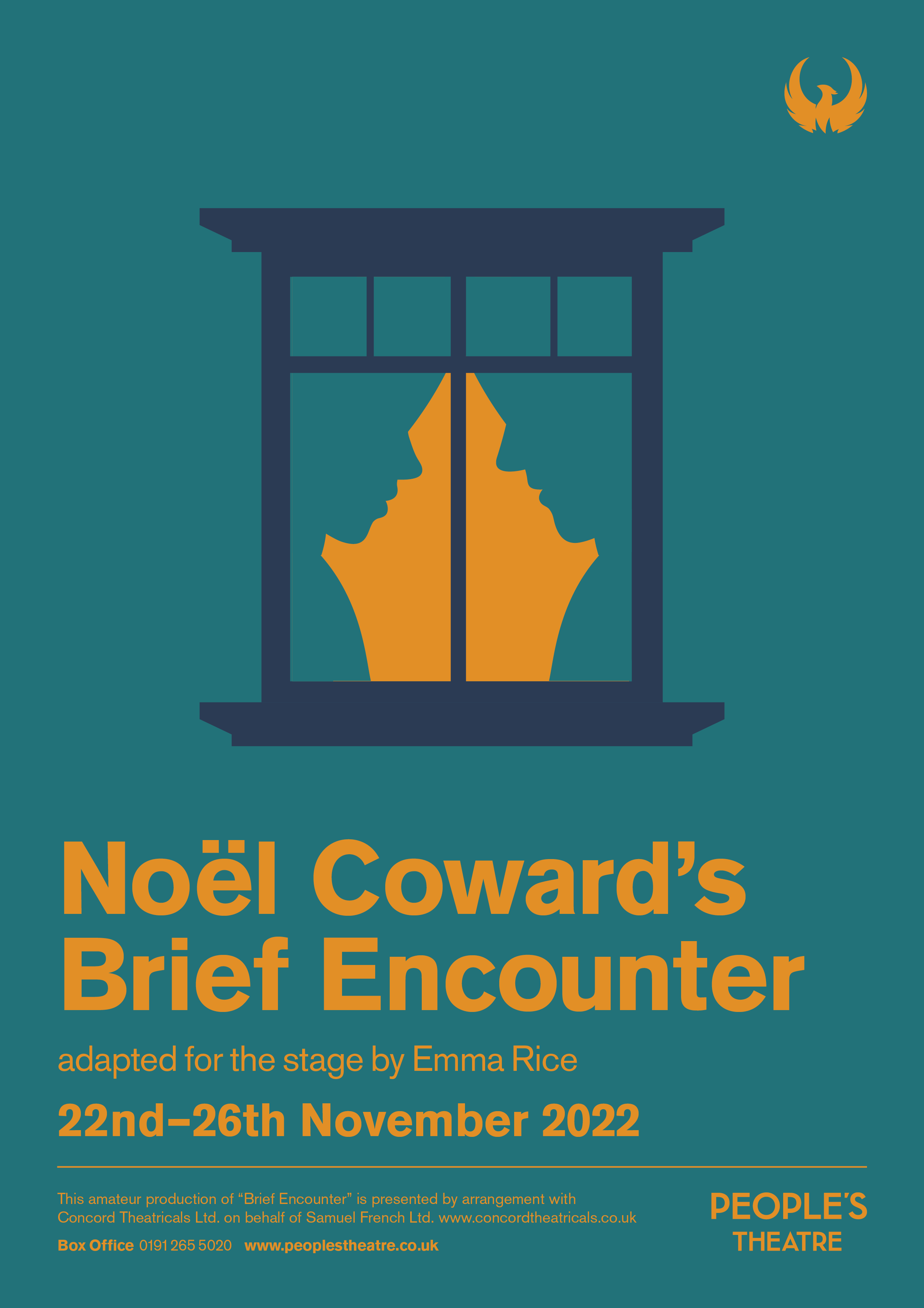 Noël Coward’s BRIEF ENCOUNTER opens next week Home