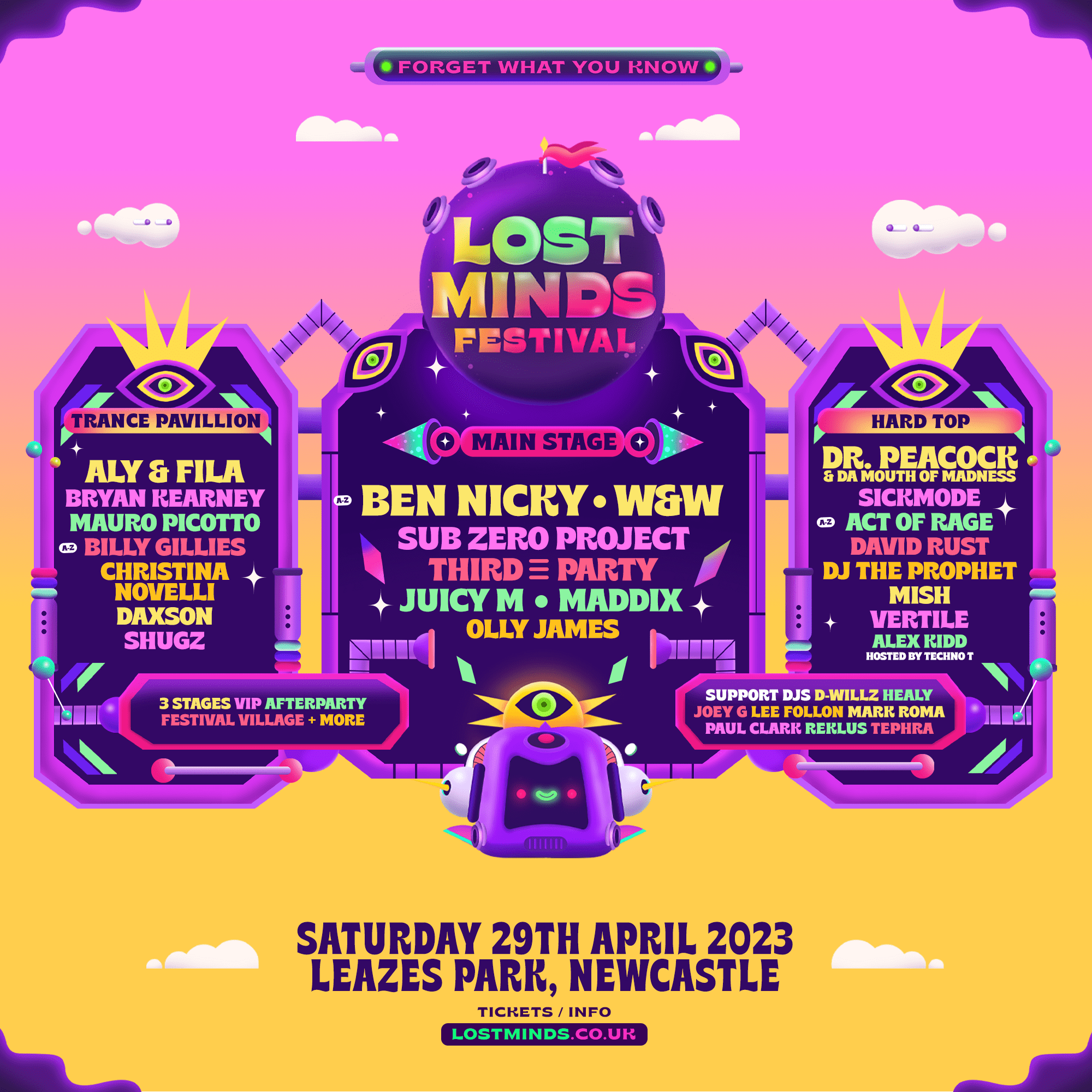 Lost Minds Festival 2023 in Newcastle upon Tyne