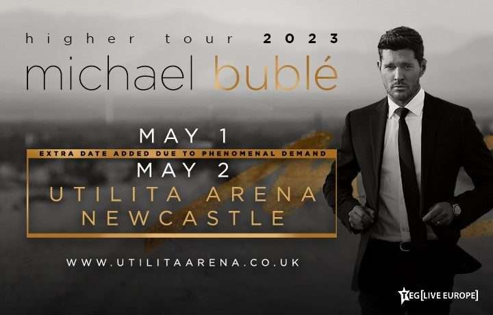Review: Michael Buble at Utilita Arena review in Newcastle upon Tyne