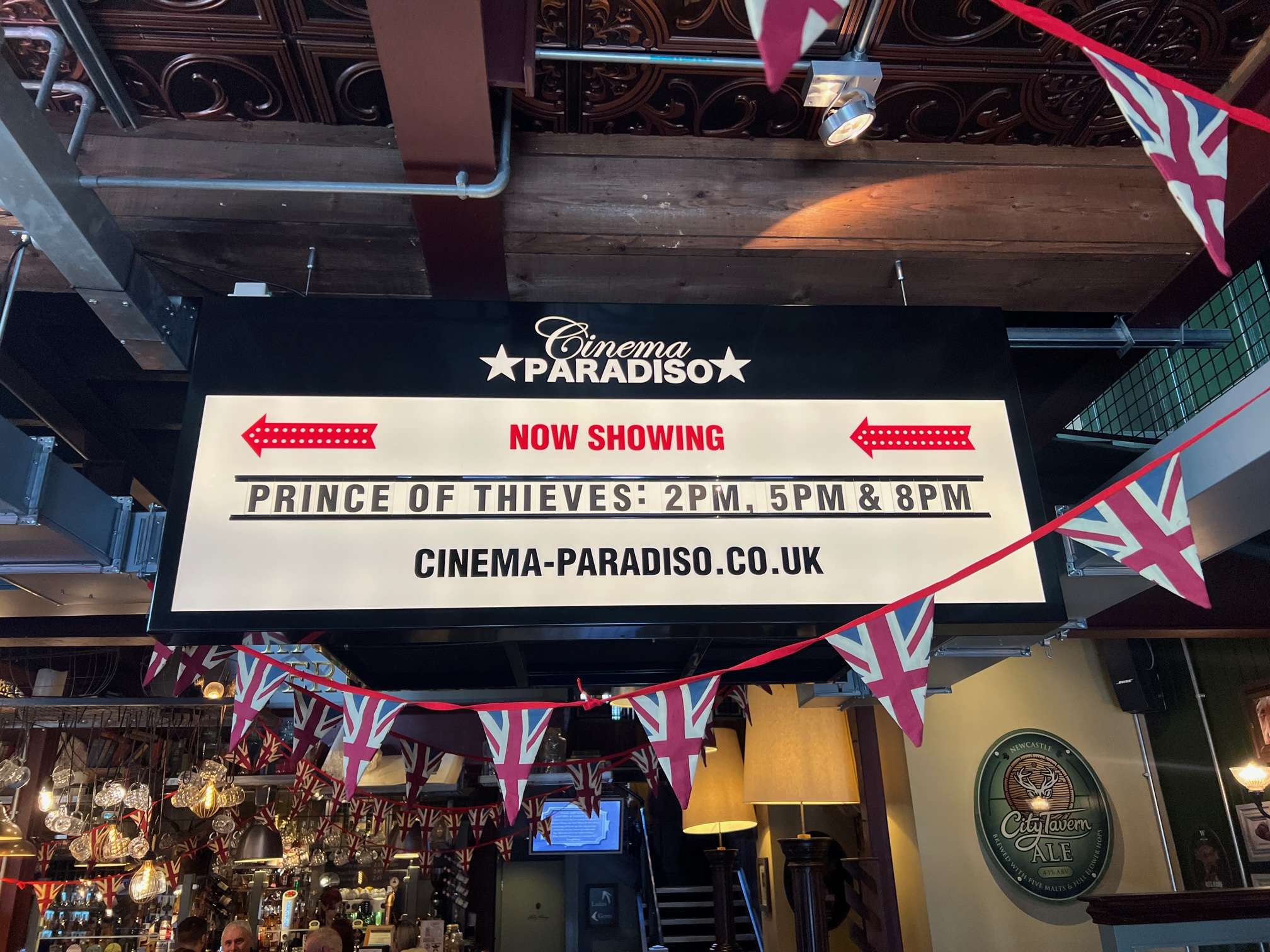 TALKING PICTURES AT CITY TAVERN… in Newcastle upon Tyne