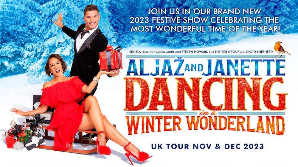 ALJAŽ AND JANETTE DANCING IN A WINTER WONDERLAND in Newcastle upon Tyne