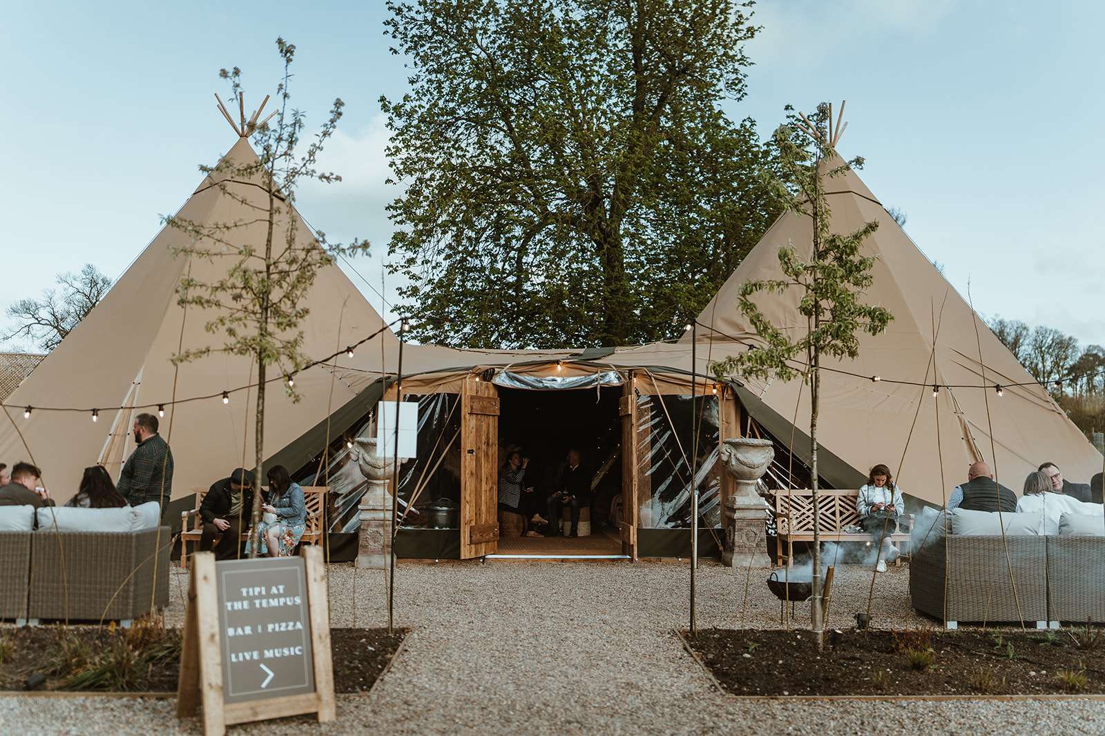 Tipi at The Tempus in Newcastle upon Tyne