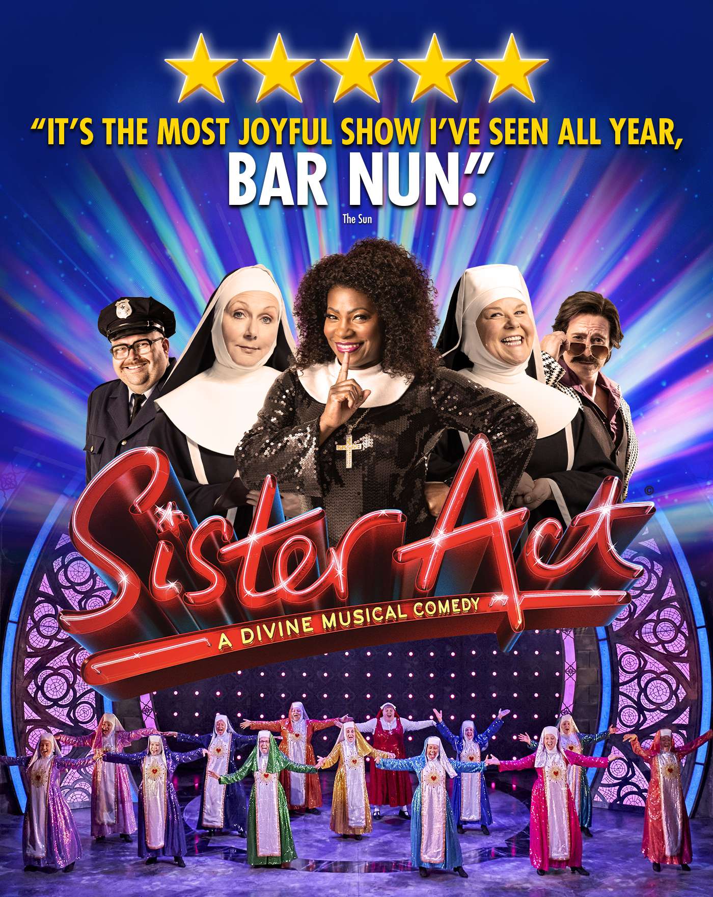 Review: Sister Act The Musical at Darlington Hippodrome review in Newcastle upon Tyne