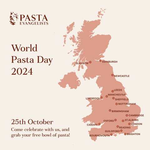PASTA EVANGELISTS TO GIVE AWAY 5,000 PORTIONS OF PASTA in Newcastle upon Tyne