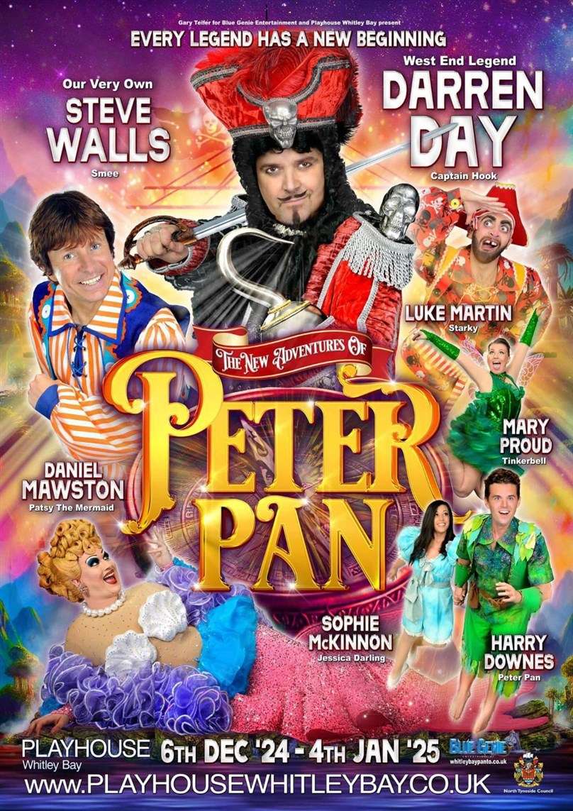 Panto Review: Peter Pan at Whitley Bay Playhouse in Newcastle upon Tyne