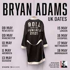 Review: Bryan Adams Roll With The Punches Tour at Utilita Arena