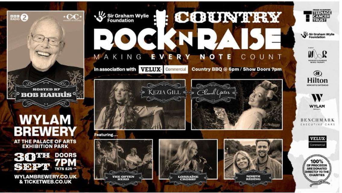 Rock N Raise Goes Country in Newcastle upon Tyne