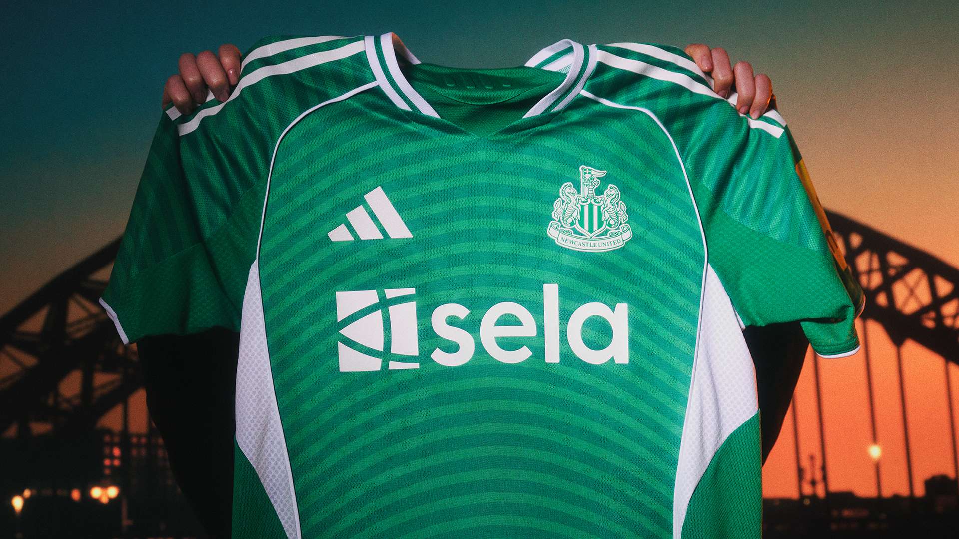 ADIDAS AND NEWCASTLE UNITED REVEAL 2025-26 AWAY KIT in Newcastle upon Tyne