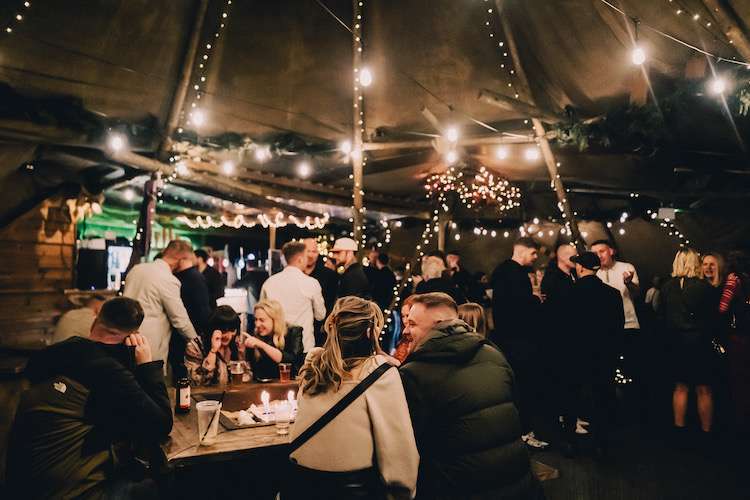 LAZY BEAR WINTER TIPI MAKES A WELCOME CITY CENTRE RETURN THIS SEASON in Newcastle upon Tyne